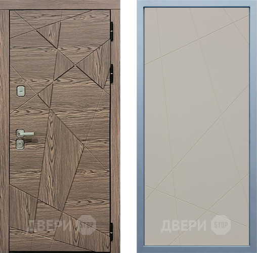 Входная металлическая Дверь Дива МД-97/2 Д-11 Шампань в Лыткарино