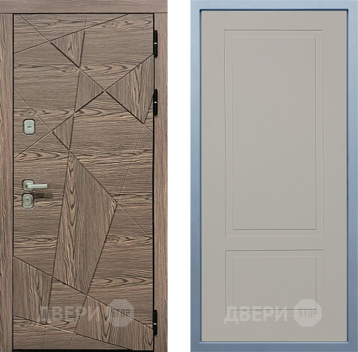 Входная металлическая Дверь Дива МД-97/2 Н-7 Шампань в Лыткарино