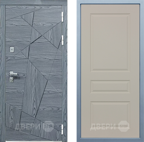 Входная металлическая Дверь Дива МД-97/3 Д-13 Шампань в Лыткарино