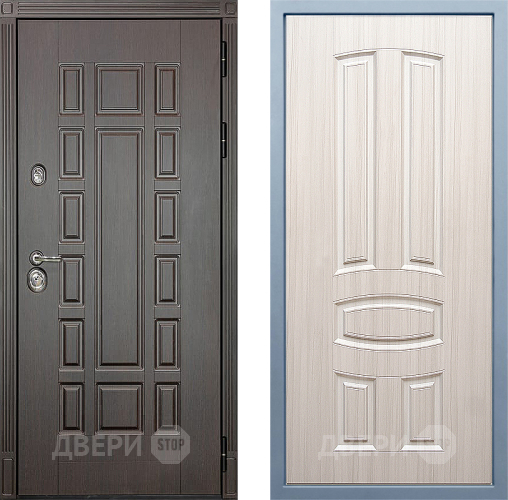 Входная металлическая Дверь Дива МД-38 М-3 Сандал белый в Лыткарино