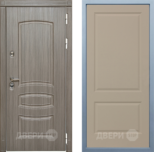 Входная металлическая Дверь Дива МД-42 Д-7 Шампань в Лыткарино