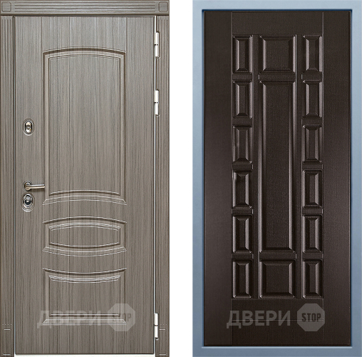Входная металлическая Дверь Дива МД-42 М-2 Венге в Лыткарино