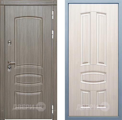 Входная металлическая Дверь Дива МД-42 М-3 Сандал белый в Лыткарино