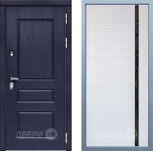 Входная металлическая Дверь Дива МД-45 МХ-45 Белый матовый в Лыткарино