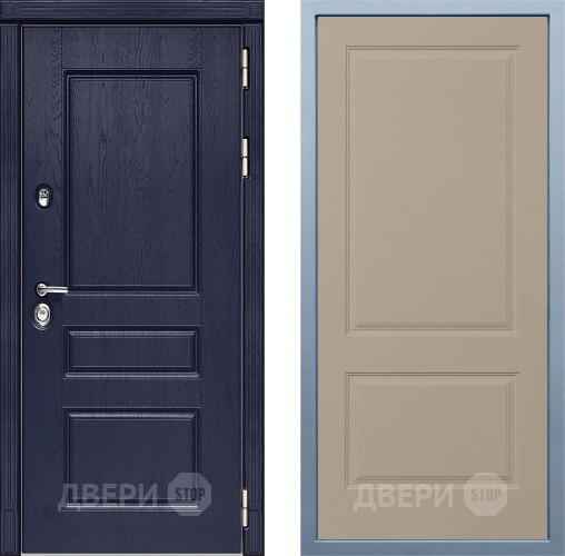 Входная металлическая Дверь Дива МД-45 Д-7 Шампань в Лыткарино