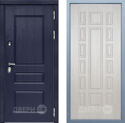 Входная металлическая Дверь Дива МД-45 М-2 Дуб филадельфия крем в Лыткарино