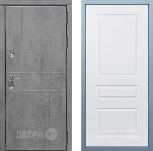 Входная металлическая Дверь Дива МД-48 Д-13 Белый в Лыткарино