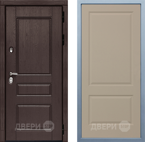 Входная металлическая Дверь Дива МД-90 Д-7 Шампань в Лыткарино