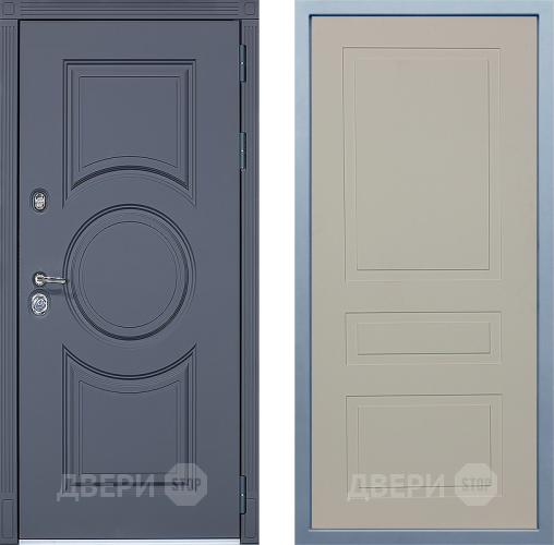 Входная металлическая Дверь Дива МХ-30 STR Н-7 Шампань в Лыткарино