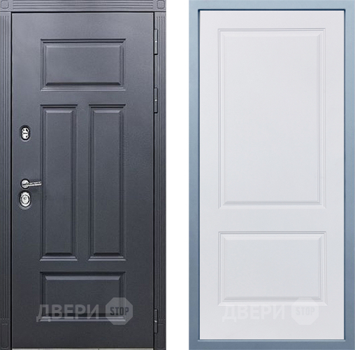 Входная металлическая Дверь Дива МХ-29 STR Д-7 Белый в Лыткарино