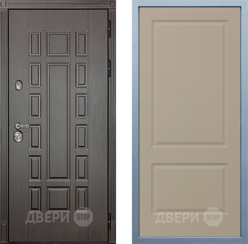 Входная металлическая Дверь Дива МХ-53 STR Д-7 Шампань в Лыткарино