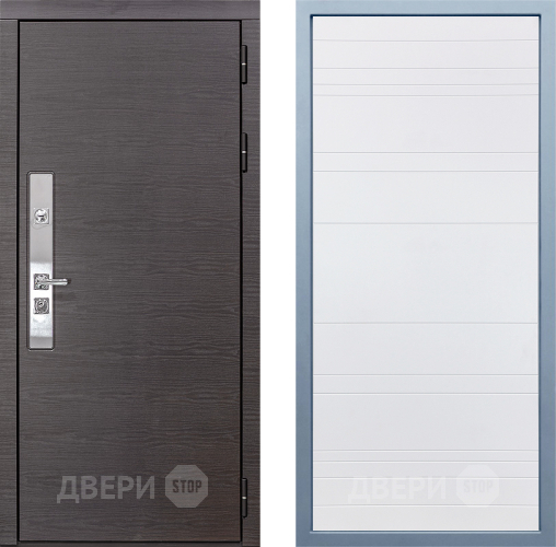 Входная металлическая Дверь Дива МХ-39 STR Д-5 Белый в Лыткарино