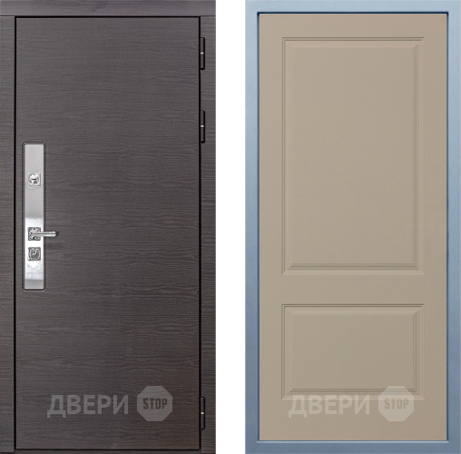 Входная металлическая Дверь Дива МХ-39 STR Д-7 Шампань в Лыткарино