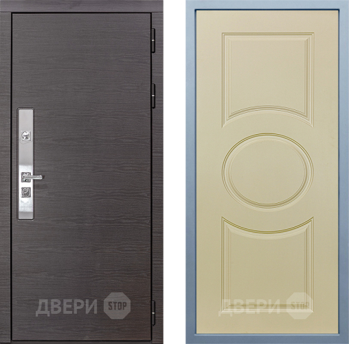 Входная металлическая Дверь Дива МХ-39 STR Д-8 Шампань в Лыткарино