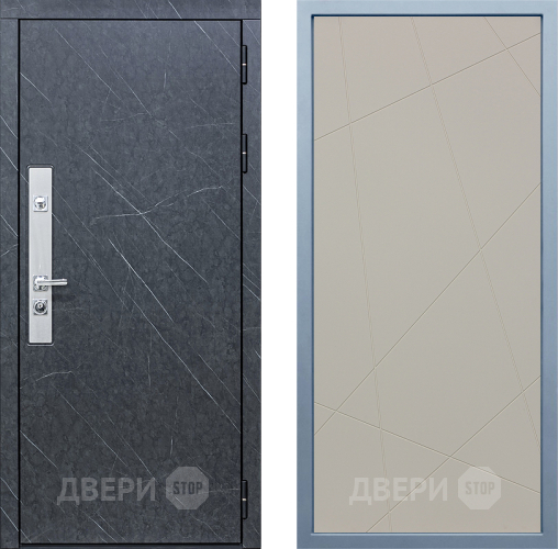 Входная металлическая Дверь Дива МХ-26 STR Д-11 Шампань в Лыткарино