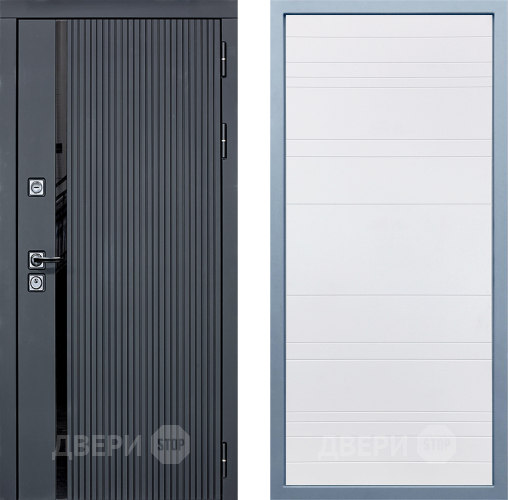 Входная металлическая Дверь Дива МХ-46 STR Д-5 Белый в Лыткарино