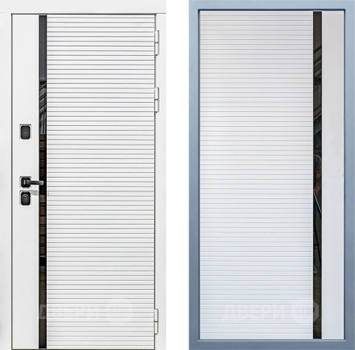 Входная металлическая Дверь Дива МХ-45 Белая STR МХ-45 Белый матовый в Лыткарино