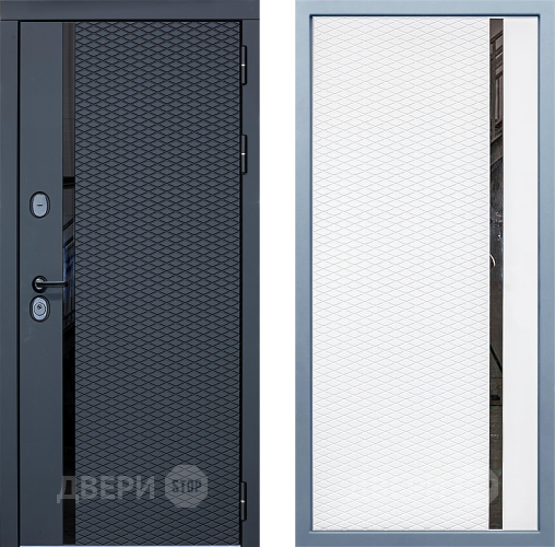 Входная металлическая Дверь Дива МХ-47 STR МХ-47 Белый матовый в Лыткарино