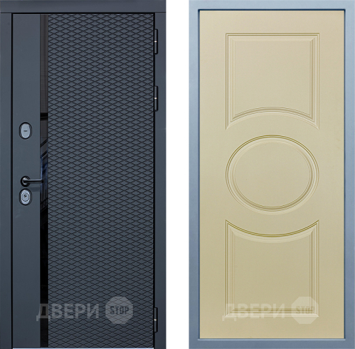 Входная металлическая Дверь Дива МХ-47 STR Д-8 Шампань в Лыткарино
