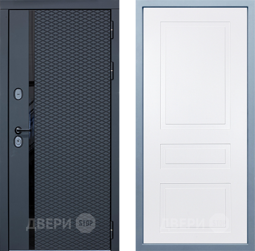 Входная металлическая Дверь Дива МХ-47 STR Н-13 Белый в Лыткарино