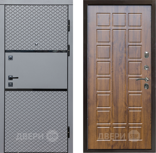 Входная металлическая Дверь Престиж Ромб Престиж Дуб в Лыткарино