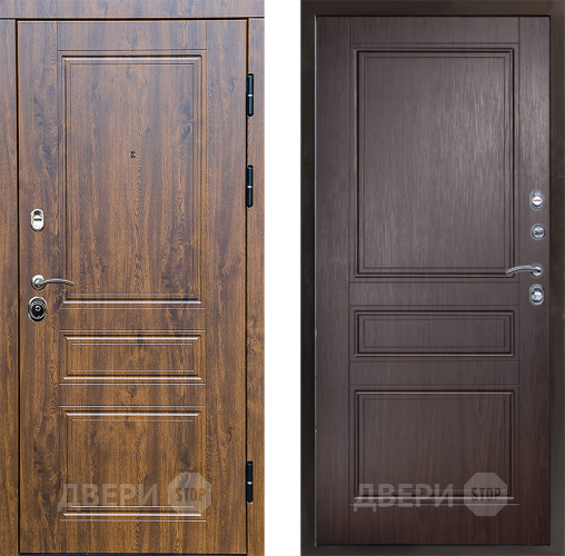 Входная металлическая Дверь Престиж Классика Дуб Классика Венге в Лыткарино