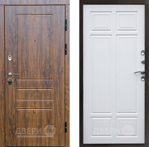 Входная металлическая Дверь Престиж Классика Дуб Премиум Лиственница белая в Лыткарино