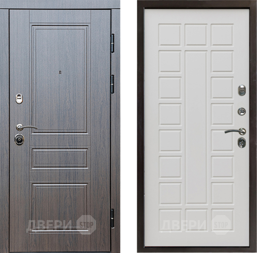 Входная металлическая Дверь Престиж Классика Венге Престиж Бежевый мат в Лыткарино