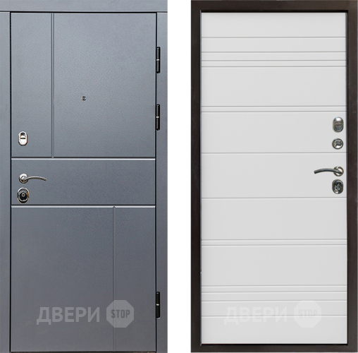 Дверь Престиж Горизонт Грэй Line Белый в Лыткарино