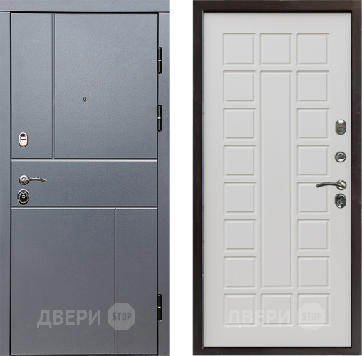 Входная металлическая Дверь Престиж Горизонт Грэй Престиж Бежевый мат в Лыткарино