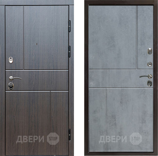 Входная металлическая Дверь Престиж Горизонт Венге Горизонт Бетон темный в Лыткарино