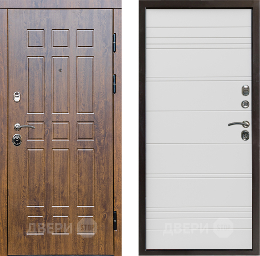 Входная металлическая Дверь Престиж Стандарт Line Белый в Лыткарино