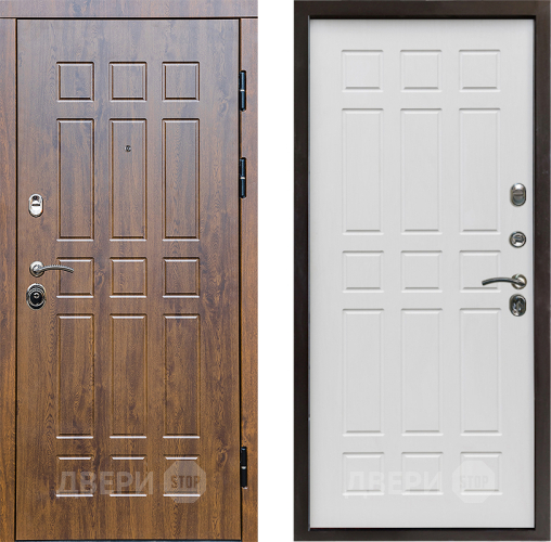 Входная металлическая Дверь Престиж Стандарт Спарта Белое дерево в Лыткарино
