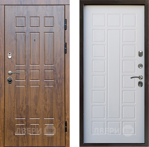 Входная металлическая Дверь Престиж Стандарт Престиж Белое дерево в Лыткарино