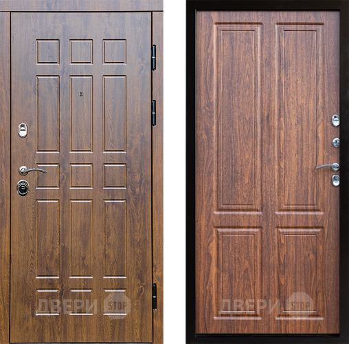 Входная металлическая Дверь Престиж Стандарт Премиум Орех светлый в Лыткарино