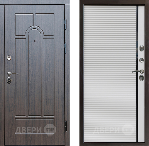 Входная металлическая Дверь Престиж Арка Porte Белый в Лыткарино