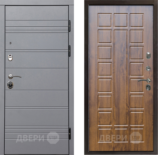 Входная металлическая Дверь Престиж Линия Грэй Престиж Дуб в Лыткарино