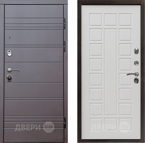 Входная металлическая Дверь Престиж Линия Браун Престиж Бежевый мат в Лыткарино