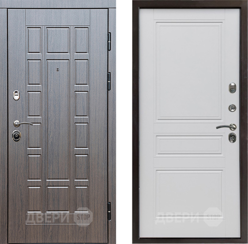 Входная металлическая Дверь Престиж Престиж Классика Белый матовый в Лыткарино