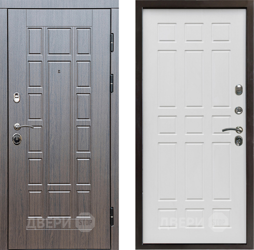 Входная металлическая Дверь Престиж Престиж Спарта Белое дерево в Лыткарино