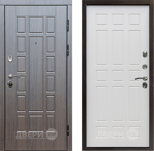 Входная металлическая Дверь Престиж Престиж Спарта Лиственница белая в Лыткарино
