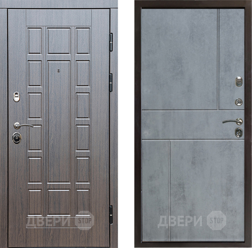 Входная металлическая Дверь Престиж Престиж Горизонт Бетон темный в Лыткарино