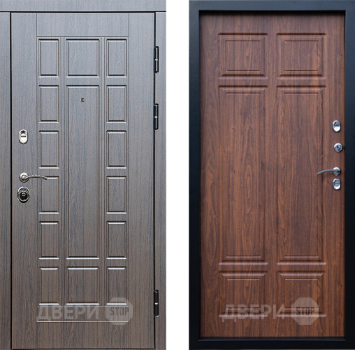 Входная металлическая Дверь Престиж Престиж Премиум Орех темный в Лыткарино