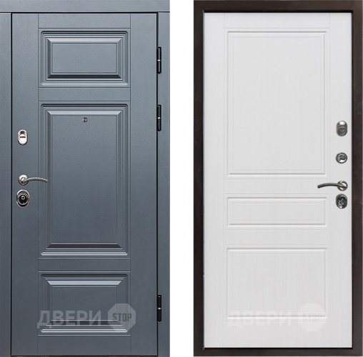 Входная металлическая Дверь Престиж Премиум Классика Белое дерево в Лыткарино