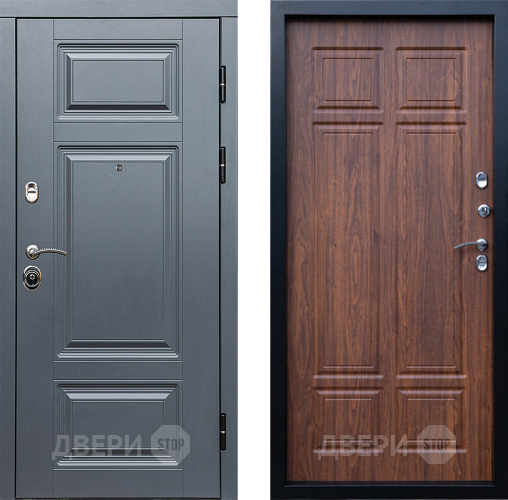 Входная металлическая Дверь Престиж Премиум Премиум Орех темный в Лыткарино