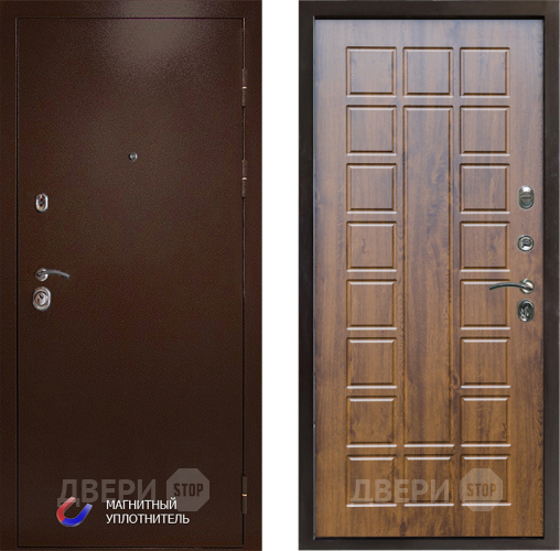 Входная металлическая Дверь Престиж Медь Престиж Дуб в Лыткарино