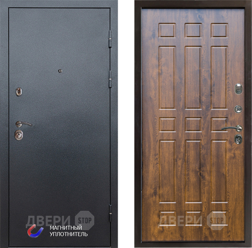 Входная металлическая Дверь Престиж Графит Спарта Дуб в Лыткарино