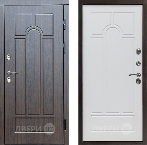 Дверь Престиж TERMO с терморазрывом Арка Арка Белое дерево в Лыткарино