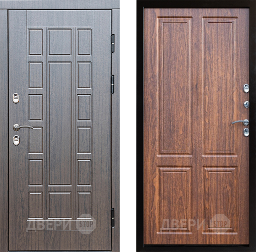 Входная металлическая Дверь Престиж TERMO с терморазрывом Престиж Премиум Орех светлый в Лыткарино