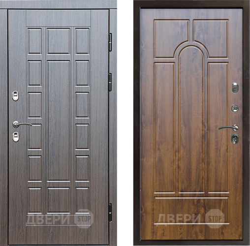 Входная металлическая Дверь Престиж TERMO с терморазрывом Престиж Арка Дуб в Лыткарино